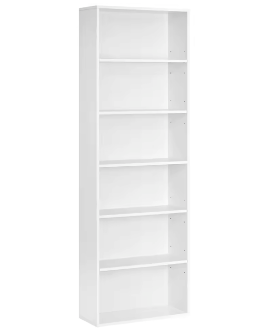 6-level bookcase