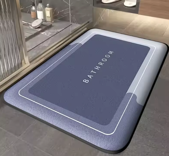 bathroom absorbent mat