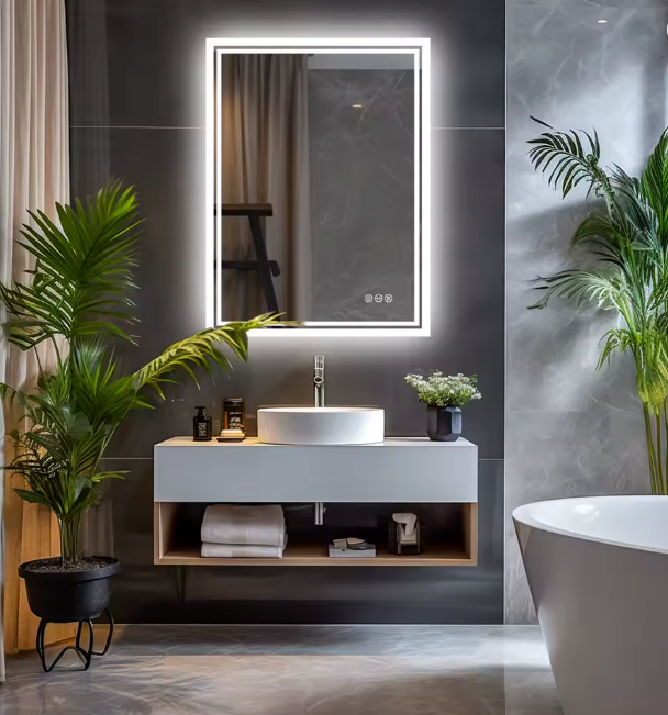LED smart Backlight Mirror ( Touchable )