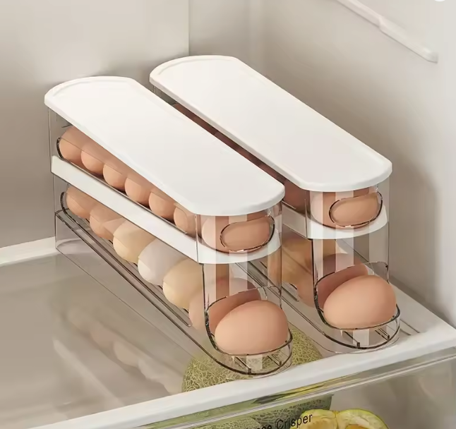 Egg Storage Box Automatic Rolling