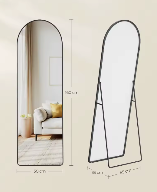 Modern full-length mirror