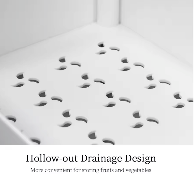 5-Tier Slim Storage with Wheels