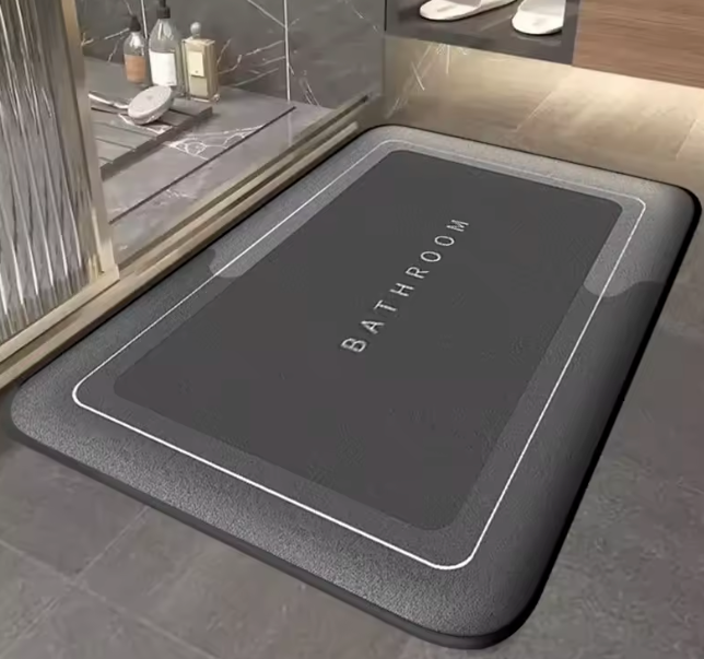 bathroom absorbent mat