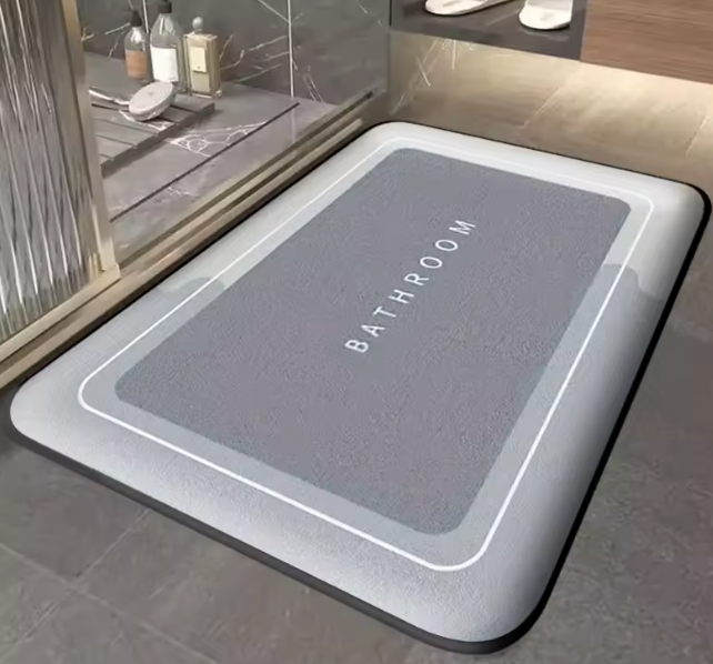 bathroom absorbent mat
