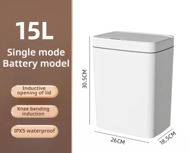 Automatic opening Smart Trash Can ( Touchless )