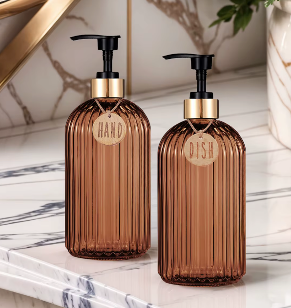 2 bottles Bathroom Accessory Set