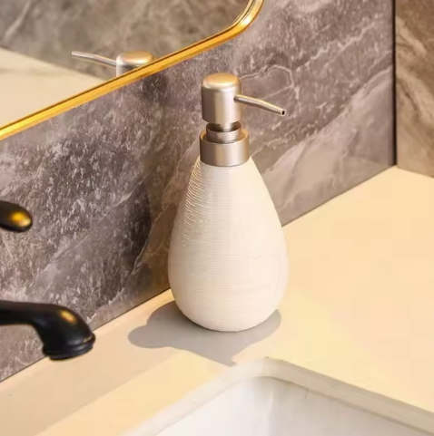 Style Ceramic Push-Type Soap
