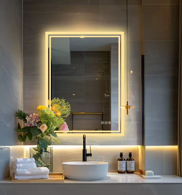 LED smart Backlight Mirror ( Touchable )
