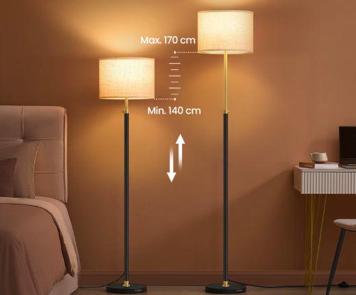 Height adjustable Floor lamp