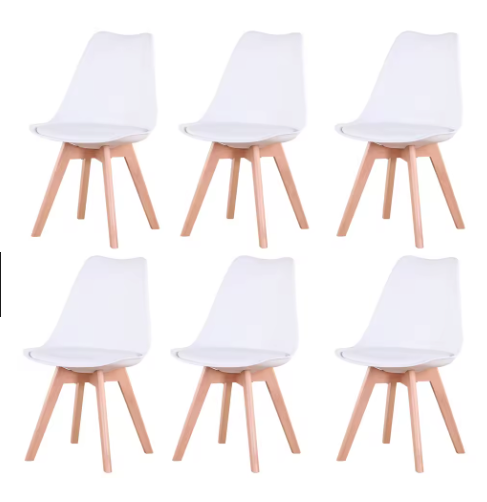 A Set of 6 Dining Chairs