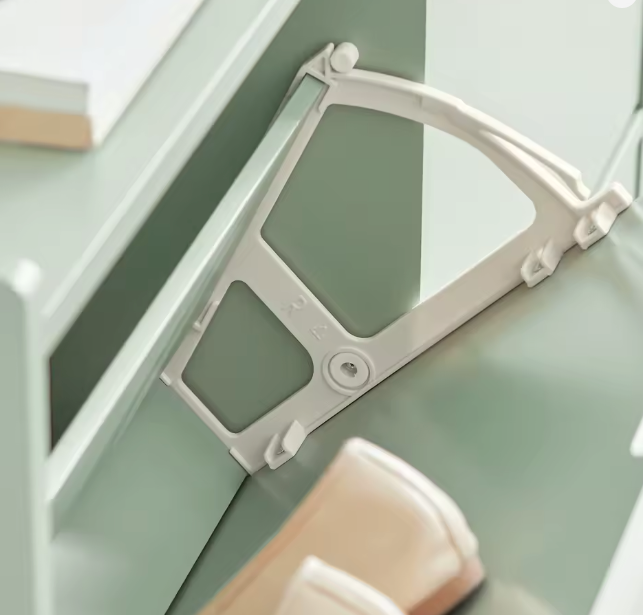 4 flap shoe rack with 8 shelf surface