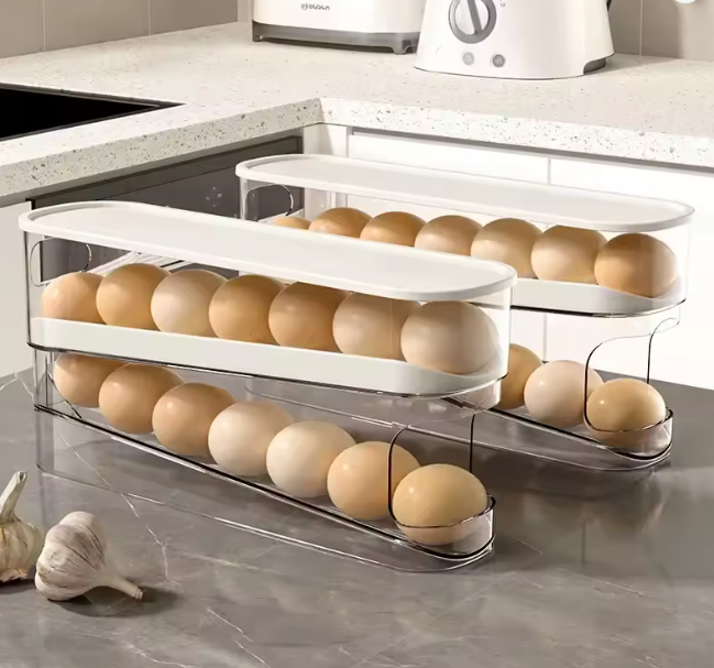 Egg Storage Box Automatic Rolling