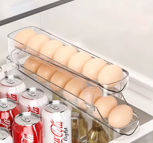Egg Storage Box Automatic Rolling