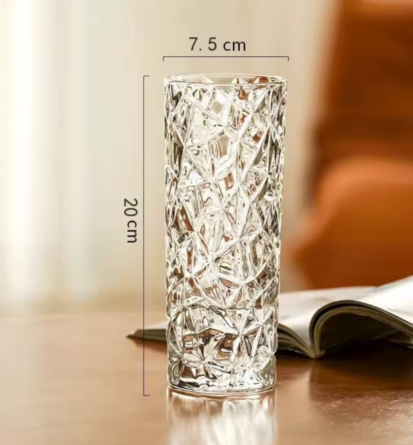 Pattern Glass Vase