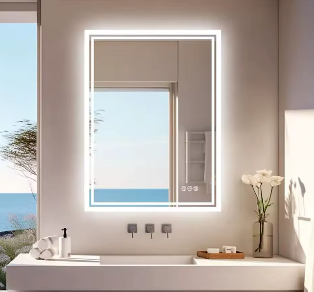 LED smart Backlight Mirror ( Touchable )