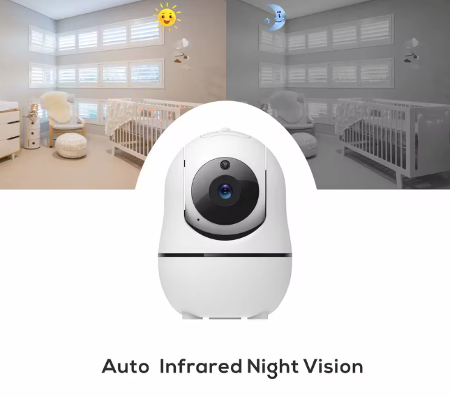 Wireless Video Baby Monitor 1080HD with Night Vision & Temperature Monitoring ( Better battery life )